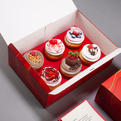 6 cupcakes + dedicatoria personalizada